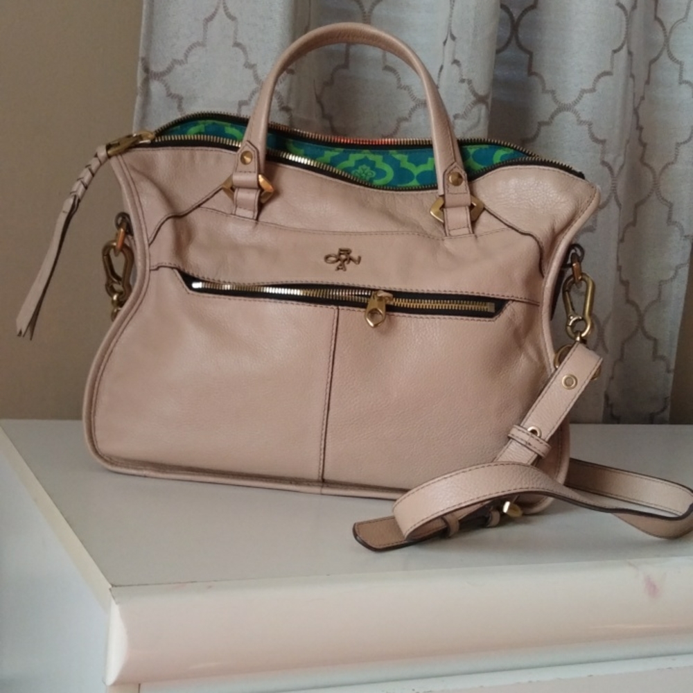 orYANY pebble leather bag.